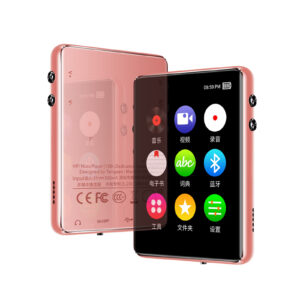 Mp3 Player with Bluetooth Tengsen 2.8" Touchscreen X62 Rose Gold