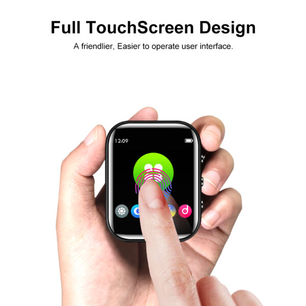 Mp3 Player with,1.54” HD Touch Screen Portable HiFi Lossless Sound Music Players with FM Radio,Voice Recorder,Video Play,E-Book, Pedometer,for Running Workout,Support up to 128GB - 图片 3